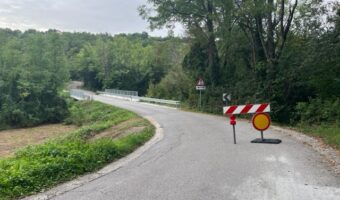 zapora ceste Marezige - Truške