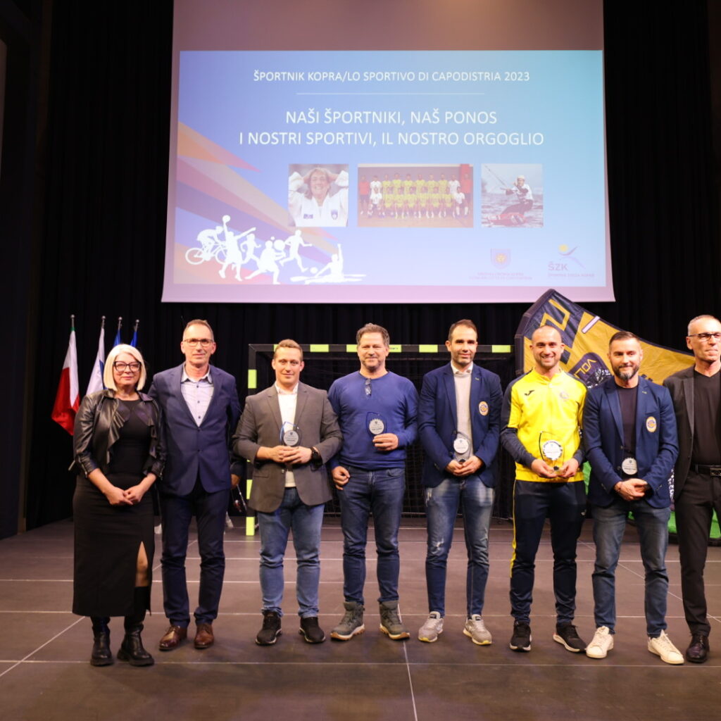 podelitev priznanj Športnik Kopra 2023