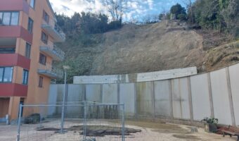 sanacija plazu nad Cesto na Markovec